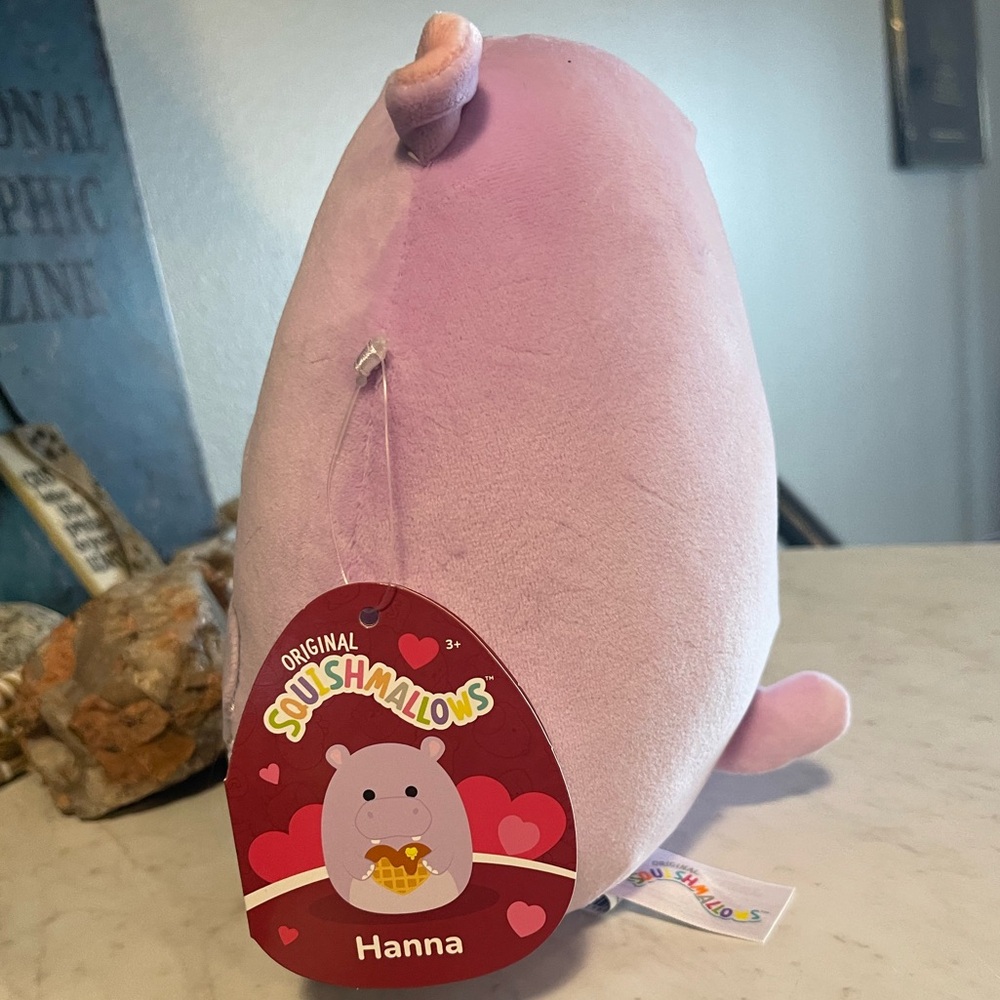 Hanna the Hippo Squishmallow 8” - Picture 2 of 6